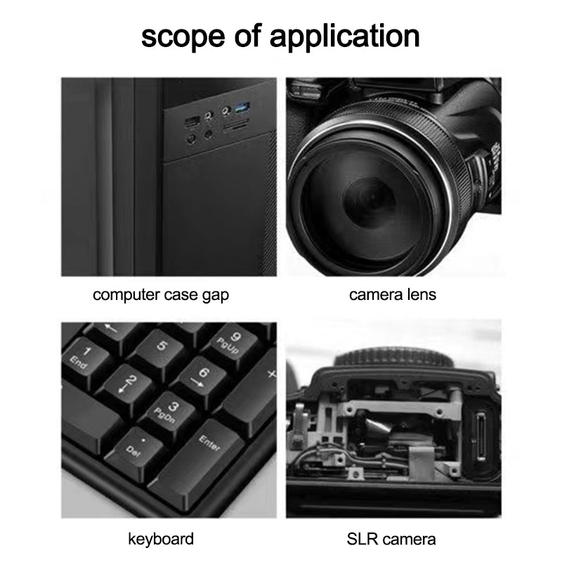 Portable Keyboard Air Blower Air Pump Dust Blower for Phone Computer, Large Size