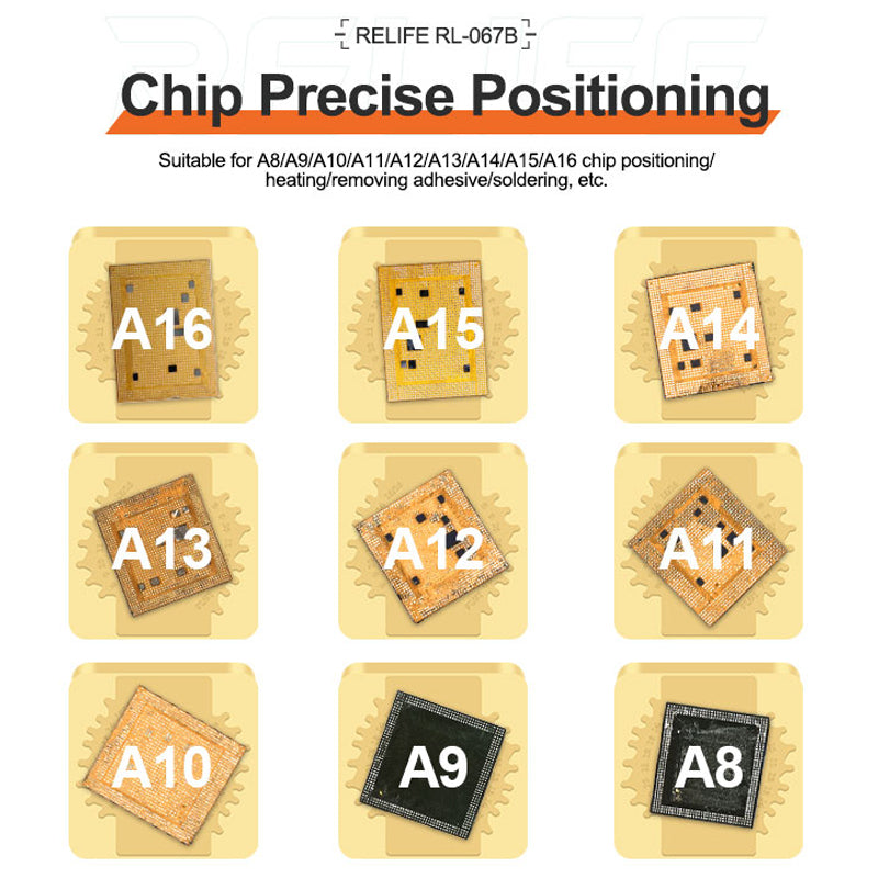 Relife RL-067B Multi-functional Small Ironing Table Chip Positioning Soldering Tools