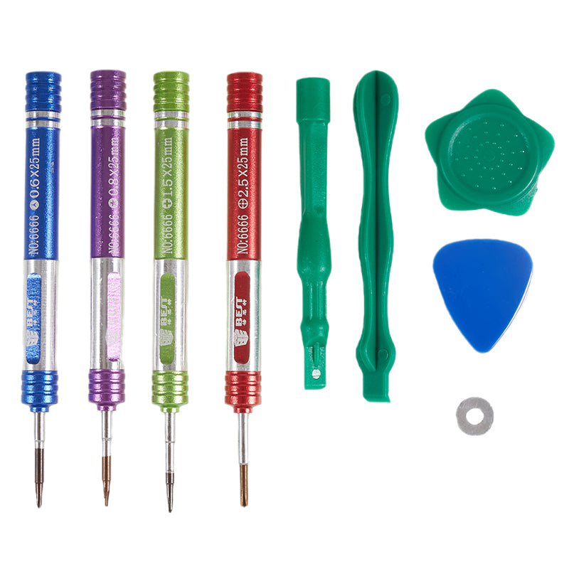 Uniqkart Mobile Phone Repair Screwdriver Set Opening Pry Tool Spudger Tweezers Multifunction Cellphone Repair Kit