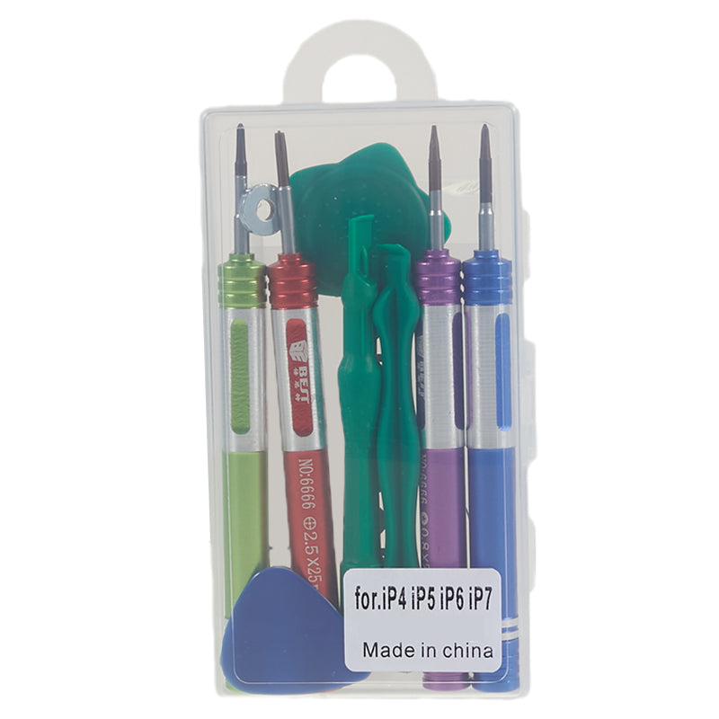 Uniqkart Mobile Phone Repair Screwdriver Set Opening Pry Tool Spudger Tweezers Multifunction Cellphone Repair Kit