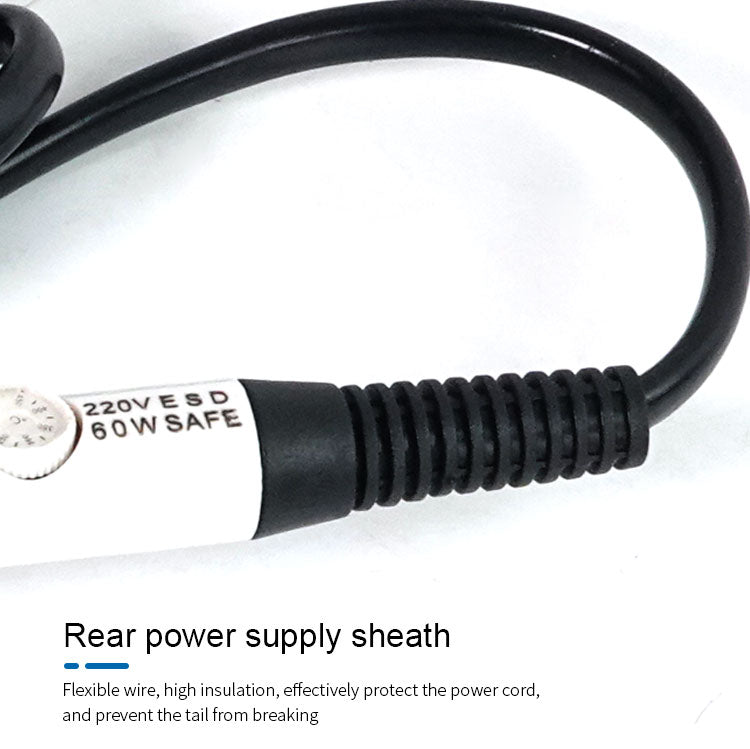 Uniqkart SL-908 60W Constant Temperature Electric Soldering Iron Fast Heating Portable Soldering Iron - EU Plug