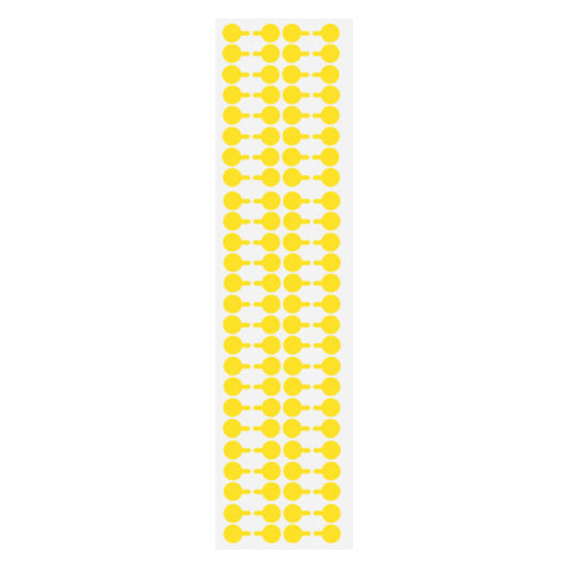 Uniqkart 100Pcs / Sheet 7mm Mobile Phone Camera Repair Infrared Dot Matrix Protective Sticker