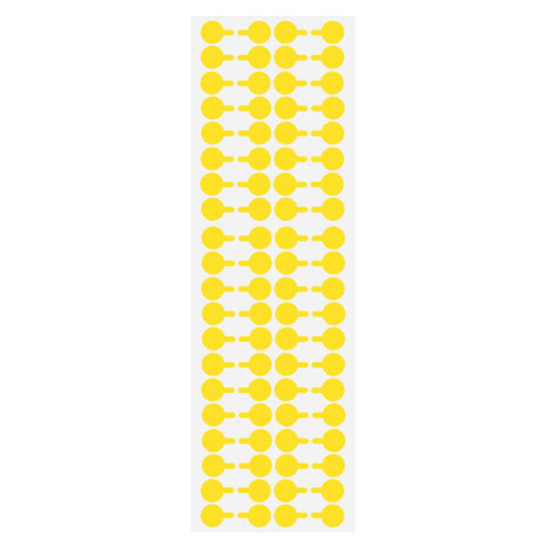 Uniqkart 80Pcs / Sheet 12mm Infrared Dot Matrix Protective Sticker Mobile Phone Camera Repair Decal