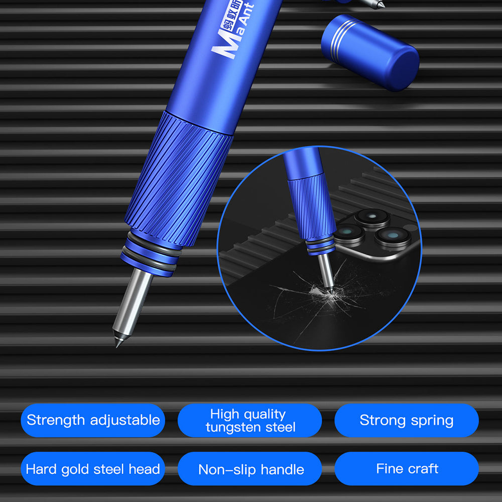 MA ANT B1 Tungsten Steel Phone Glass Back Cover Blasting Pen Cellphone Lens Glass Module Breaking Tool