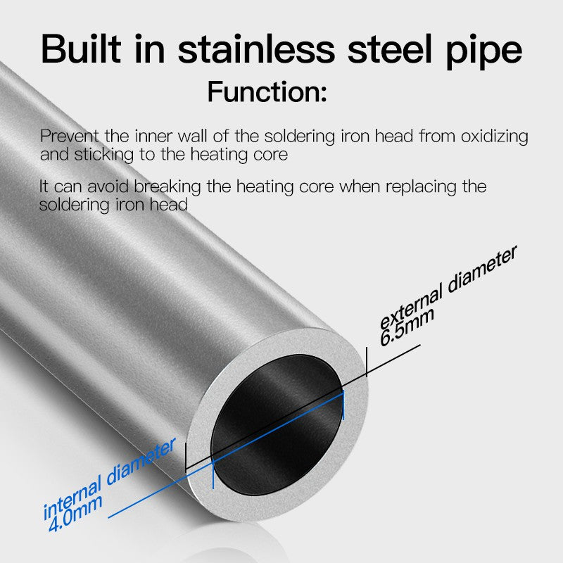 ANT936A Lead-Free Soldering Iron Tip Solder Iron Tips 937A Soldering Station Thermostatic Tip - Horseshoe 4C