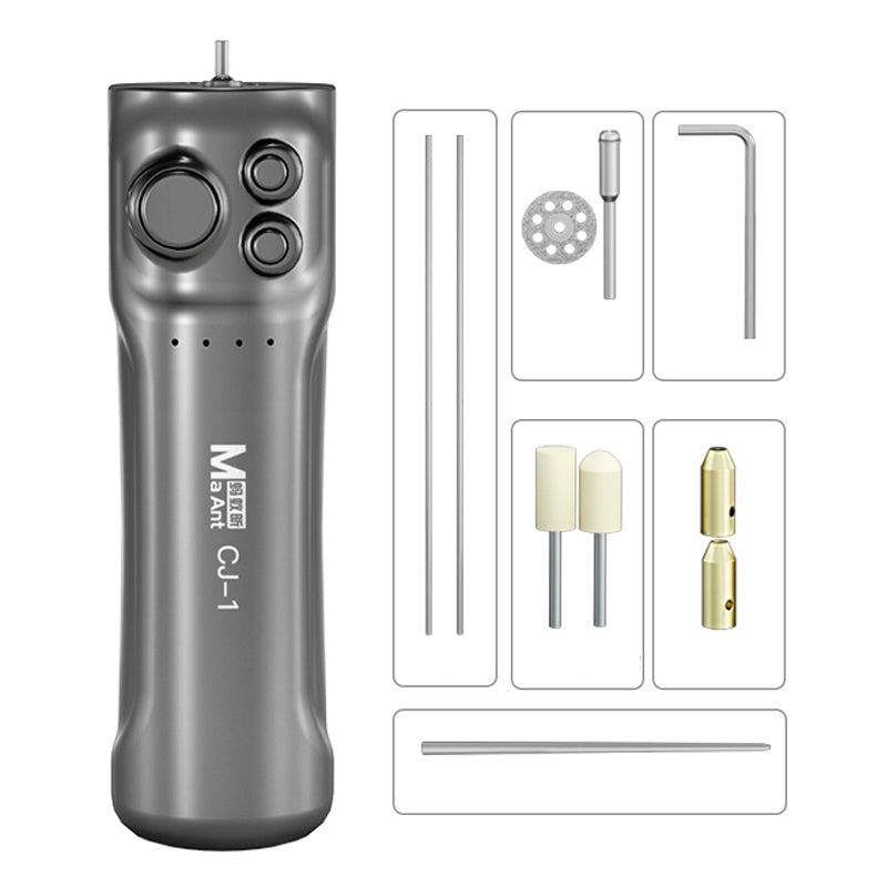 MA ANT CJ-1 Electric Glue Remover with LED Green Dust Indicator for Mobile Phone Glue Remover