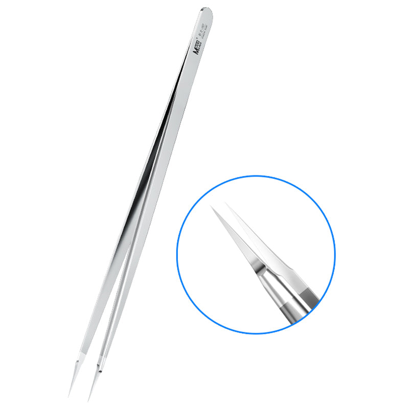 Shadow Blade Series Stainless Steel Fine Tip Tweezers Cellphone Precision Repair Tool - Style 007