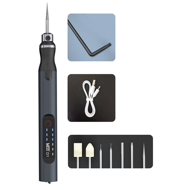 MA ANT D1 Smart Electric Sharpening Pen Handheld Portable Polisher with 3 Speed Modes