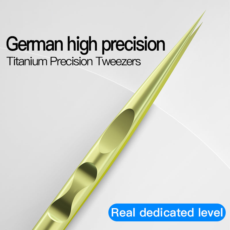 Titanium Alloy Fine Tip Tweezers High Precision Cellphone Computer Repair Tool - TA-1
