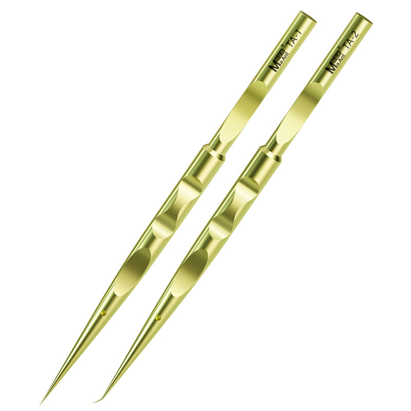 Titanium Alloy Fine Tip Tweezers High Precision Cellphone Computer Repair Tool - TA-1