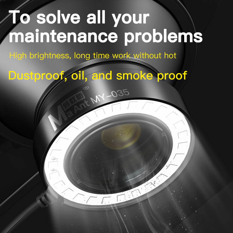 MA ANT MY-035  Annhua 144 LED Ring Microscope Light Adjustable Illuminator Microscope Lamp LED Ring Light Source