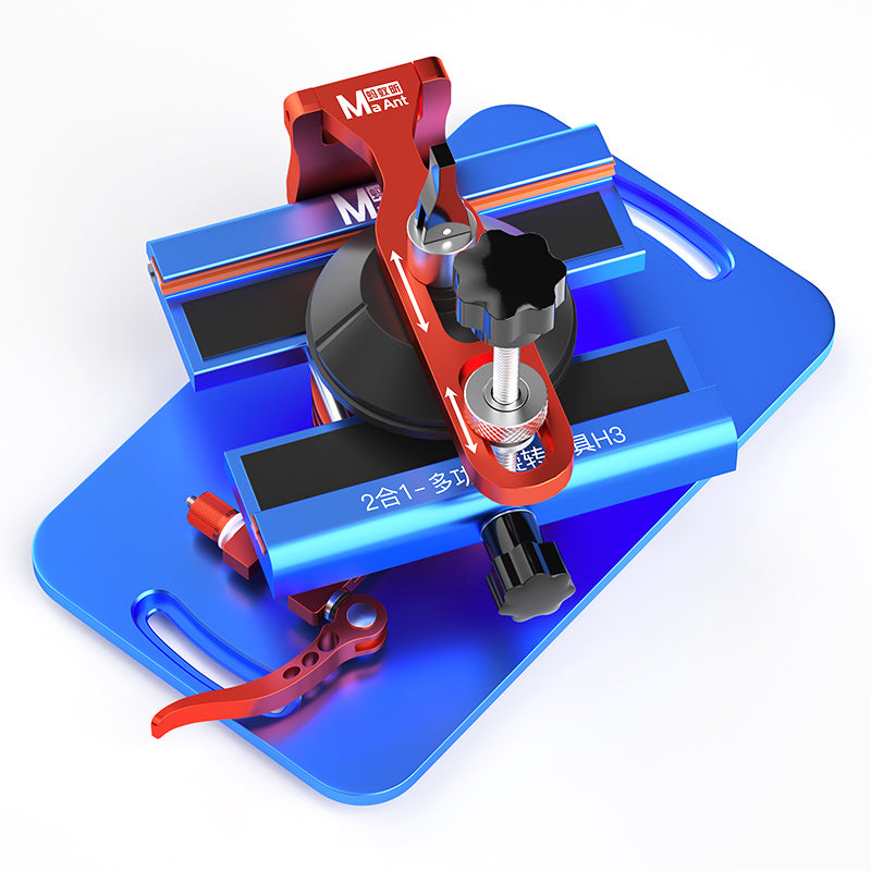 MA ANT H3 Multifunctional Rotating Fixture 2 in 1 Screen Separation Glass Back Cover Removal Maintenance Clamp