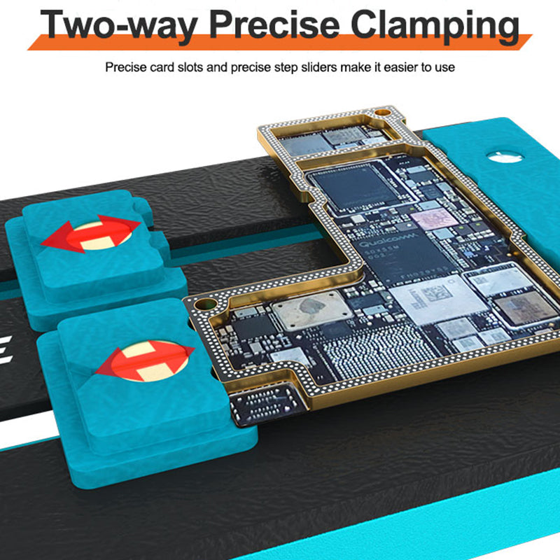 Relife RL-601F Mini 360-degree Rotating Fixture Support Chip PCB Removal Mainboard Welding IC Repair