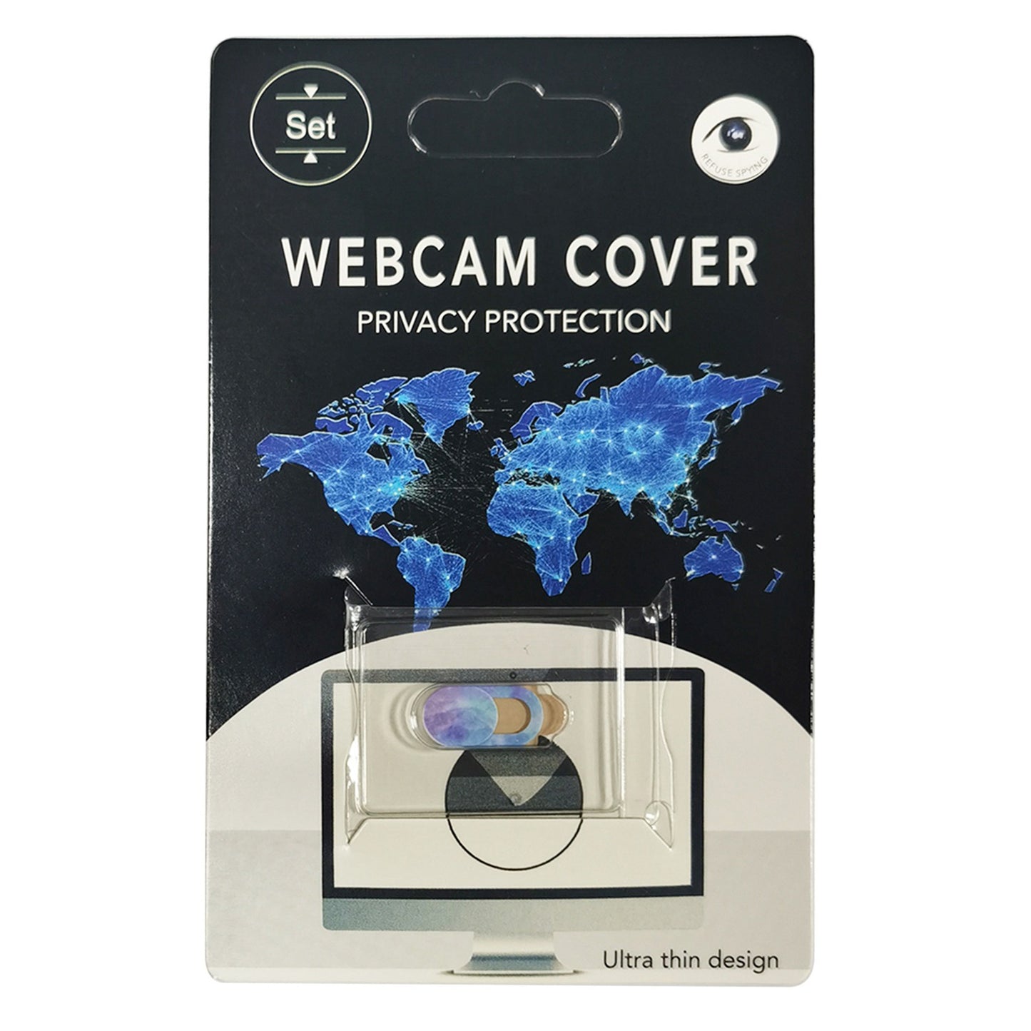 Stylish Flower Pattern Webcam Cover Privacy Protection Laptop Tablet Phone Camera Slider Cover - B1-H1