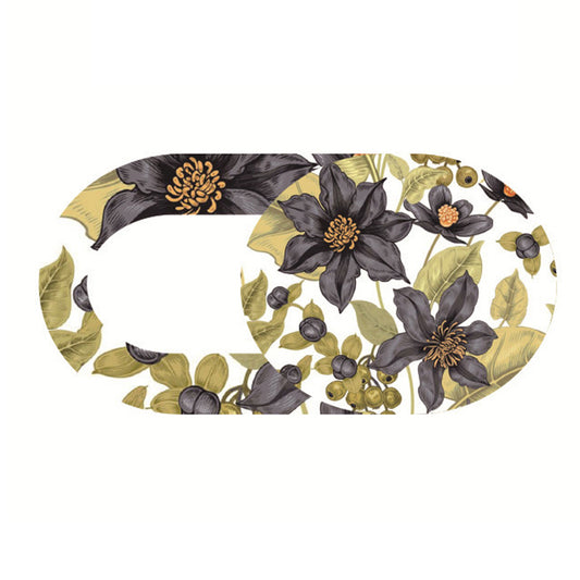 Stylish Flower Pattern Webcam Cover Privacy Protection Laptop Tablet Phone Camera Slider Cover - B1-H3