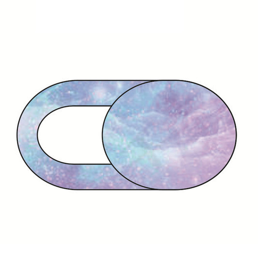 Starry Sky Pattern Webcam Cover Laptop Tablet Camera Slider Cover Privacy Protection Cap - B1-X7