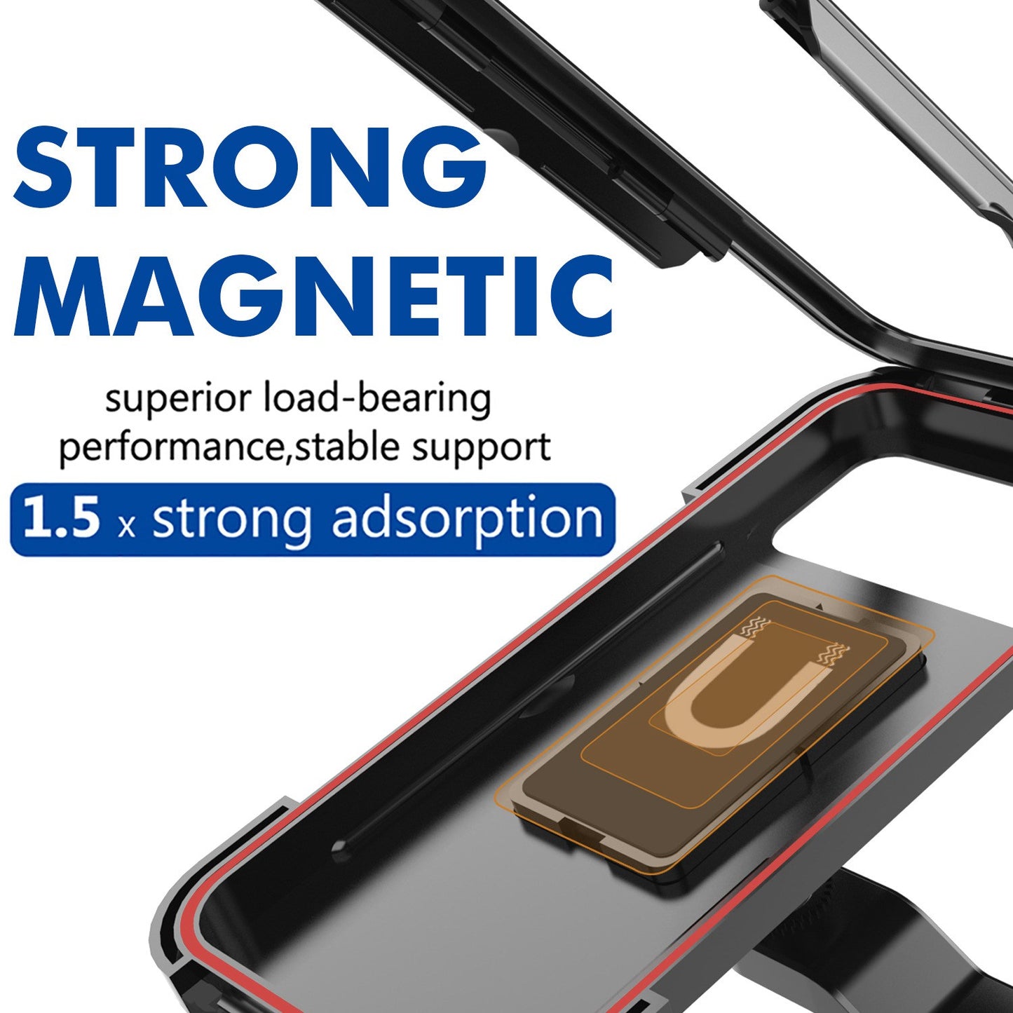 HL-69 Bike Motorcycle Handlebar Rearview Mirror Mount Waterproof Phone Case Cycling Cellphone Touch Screen Holder Bracket