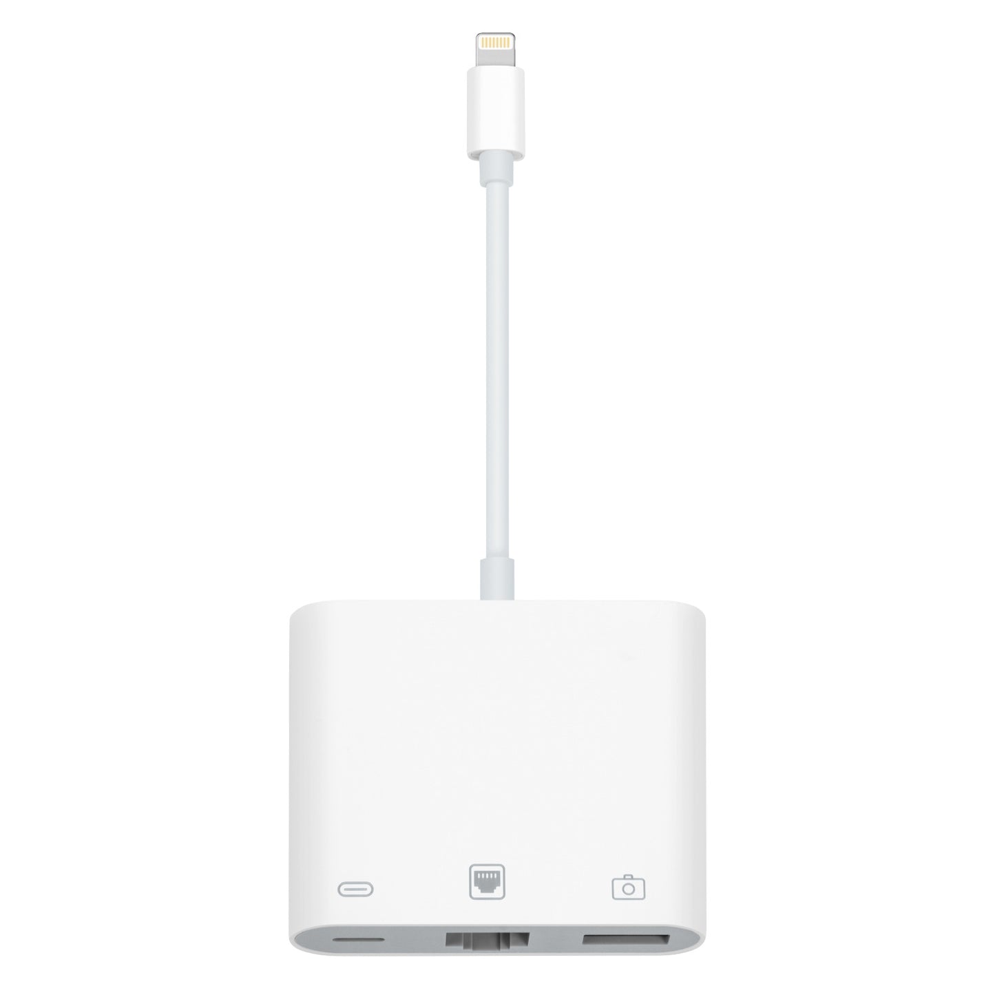 Lightning to RJ45 Ethernet Adapter, 3-in-1 RJ45 LAN Ethernet Adapter for iPhone / iPad with Charging Port and USB 3.0 OTG Port for U Disk / Keyboard / Mouse / Camera