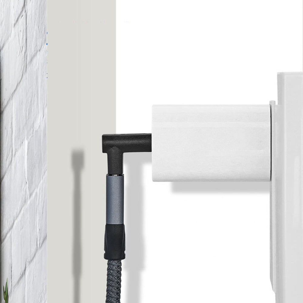 USB3.1 Type-C Male to Female 90 Degree Elbow Adapter High-Speed Data Sync Converter Support PD Fast Charge