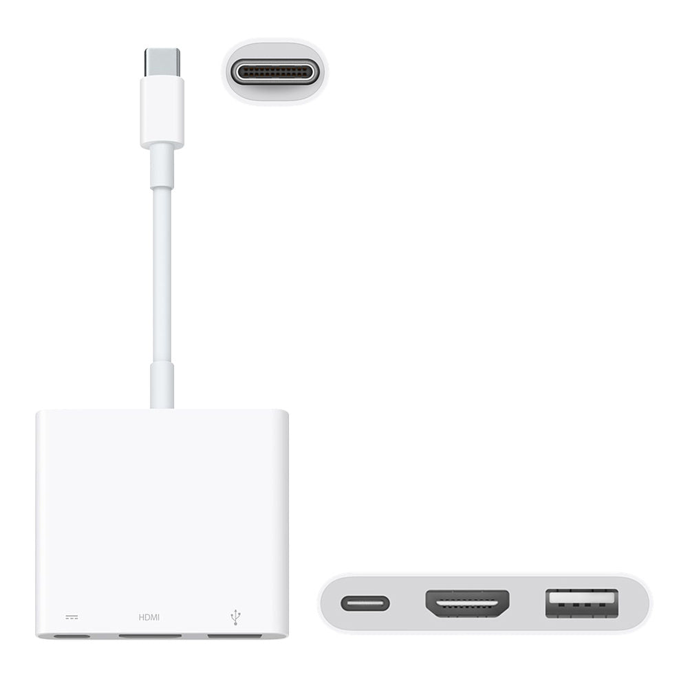 Original Apple USB Type C HDMI-Compatible Multi-port Converter Audio Video Adapter for iPad Pro 11/12.9inch MacBook Pro 13/14/15/16inch
