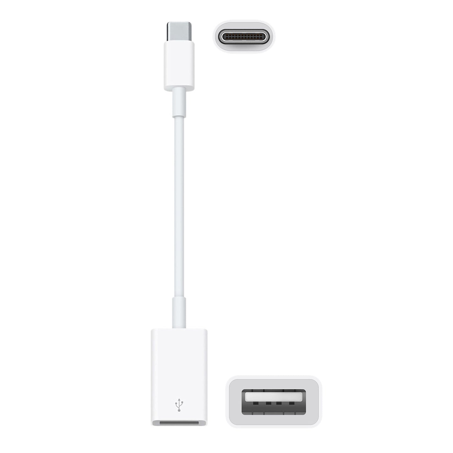Original Apple Type C to USB Converter Adapter Support Sync and Charge for iPad Pro 11/12.9inch MacBook Pro 13/14/15/16inch Mac Mini 2018/2020