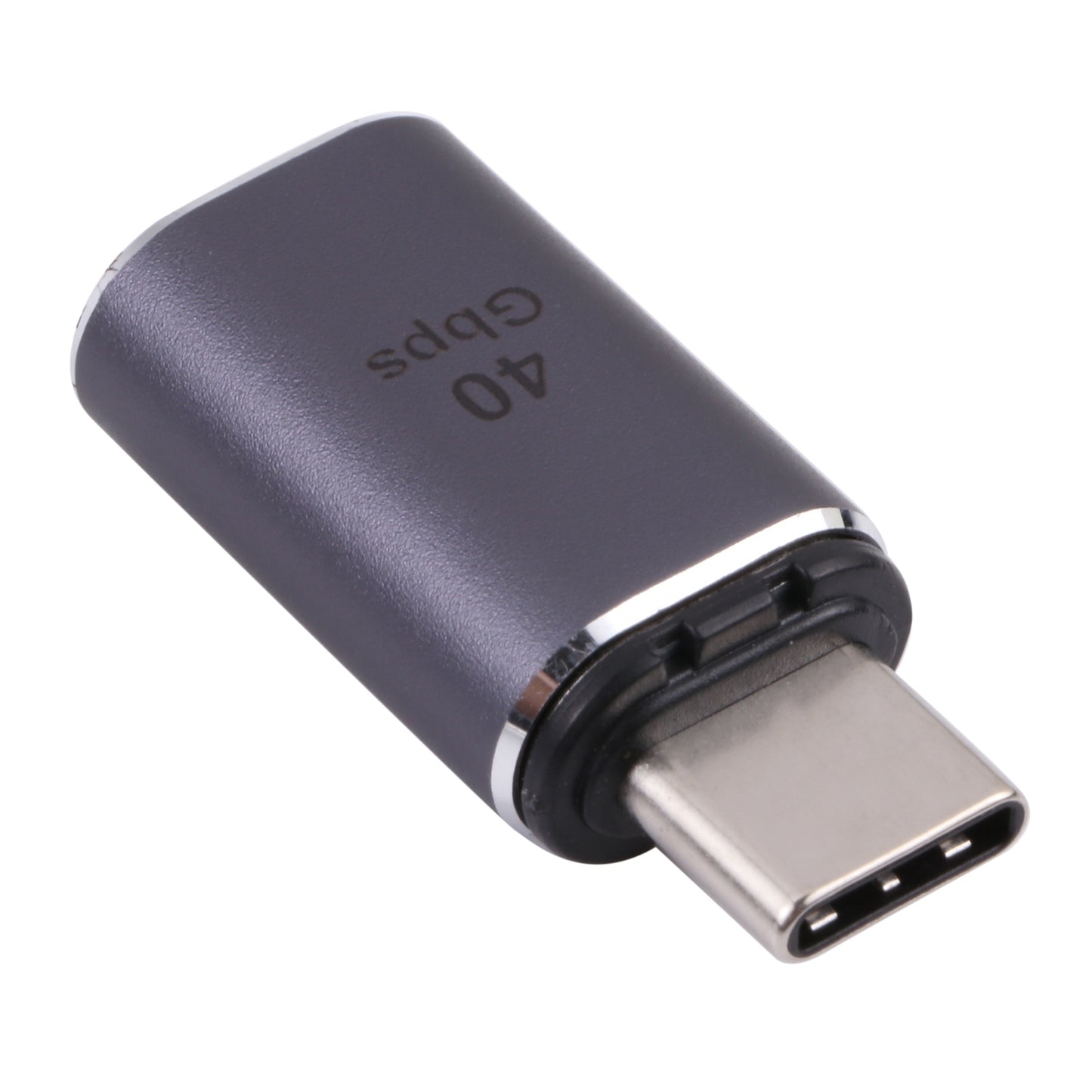 40Gbps Type-C Male to Type-C Female Aluminum Alloy Magnetic Suction Adapter Converter
