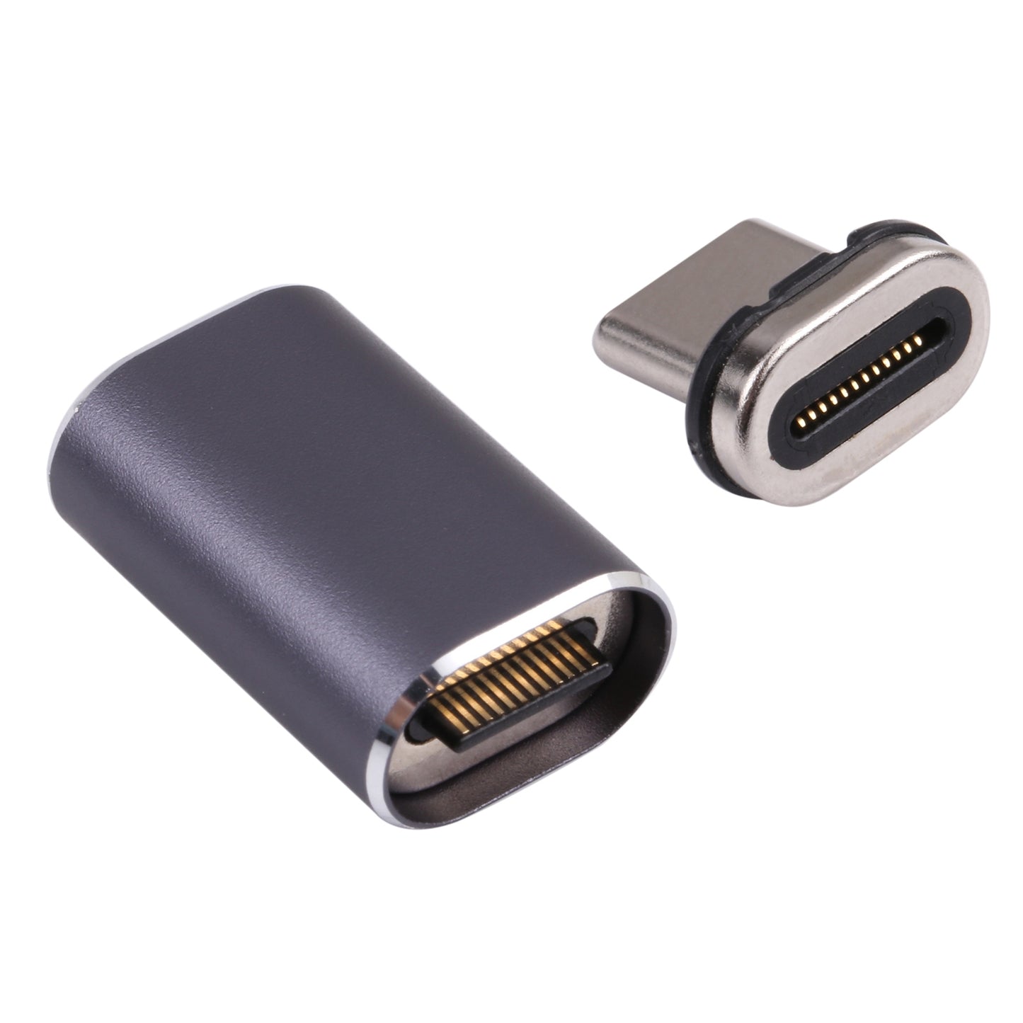 40Gbps Type-C Male to Type-C Female Aluminum Alloy Magnetic Suction Adapter Converter