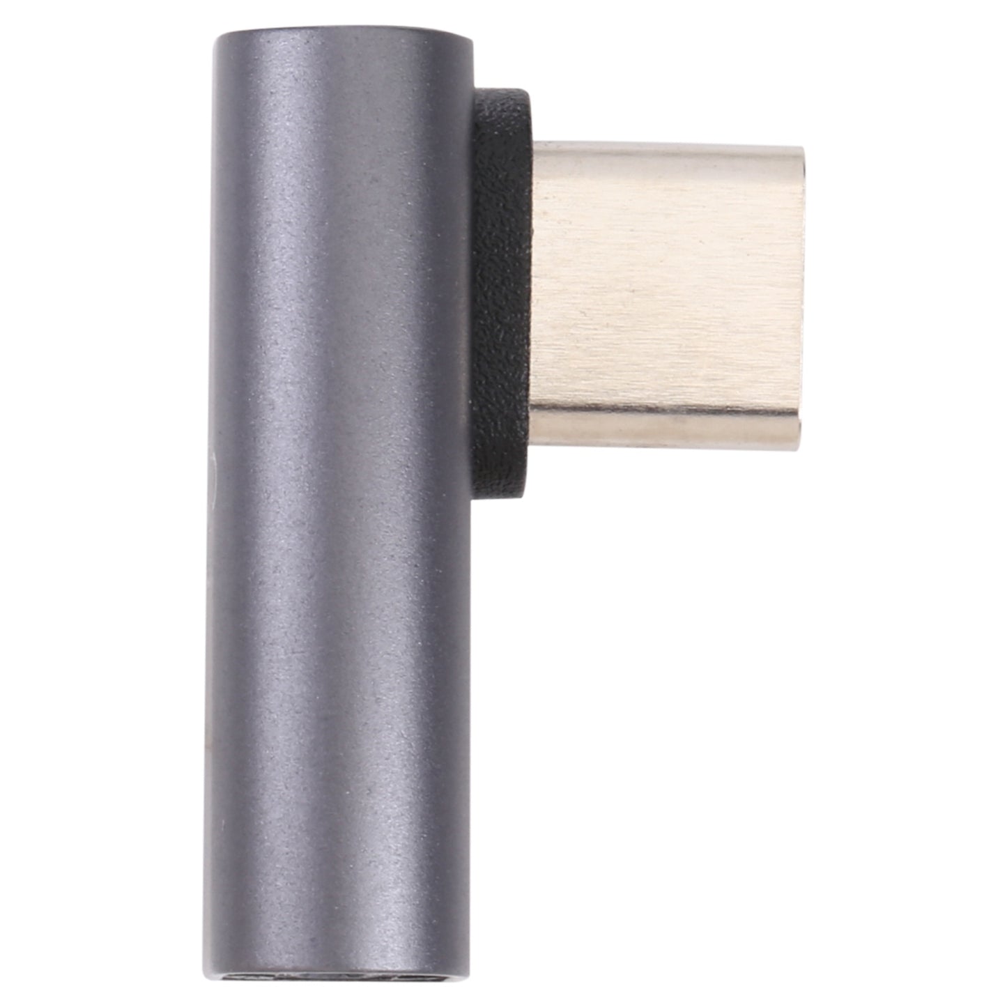 2 in 1 Charging + Data Transmission Type-C Male to 8 Pin Female Converter Elbow Adapter