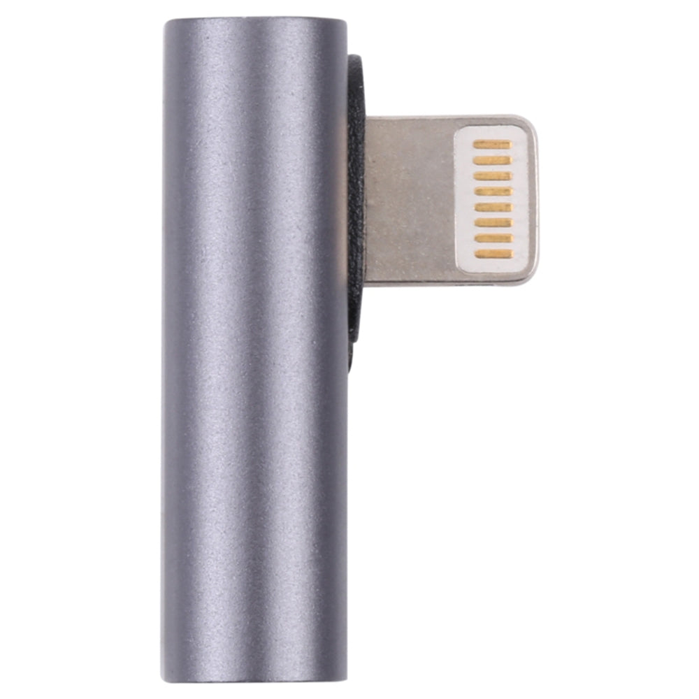 Plug and Play Type-C Female to 8 Pin Male Converter Elbow Adapter Support Charging + Data Transmission