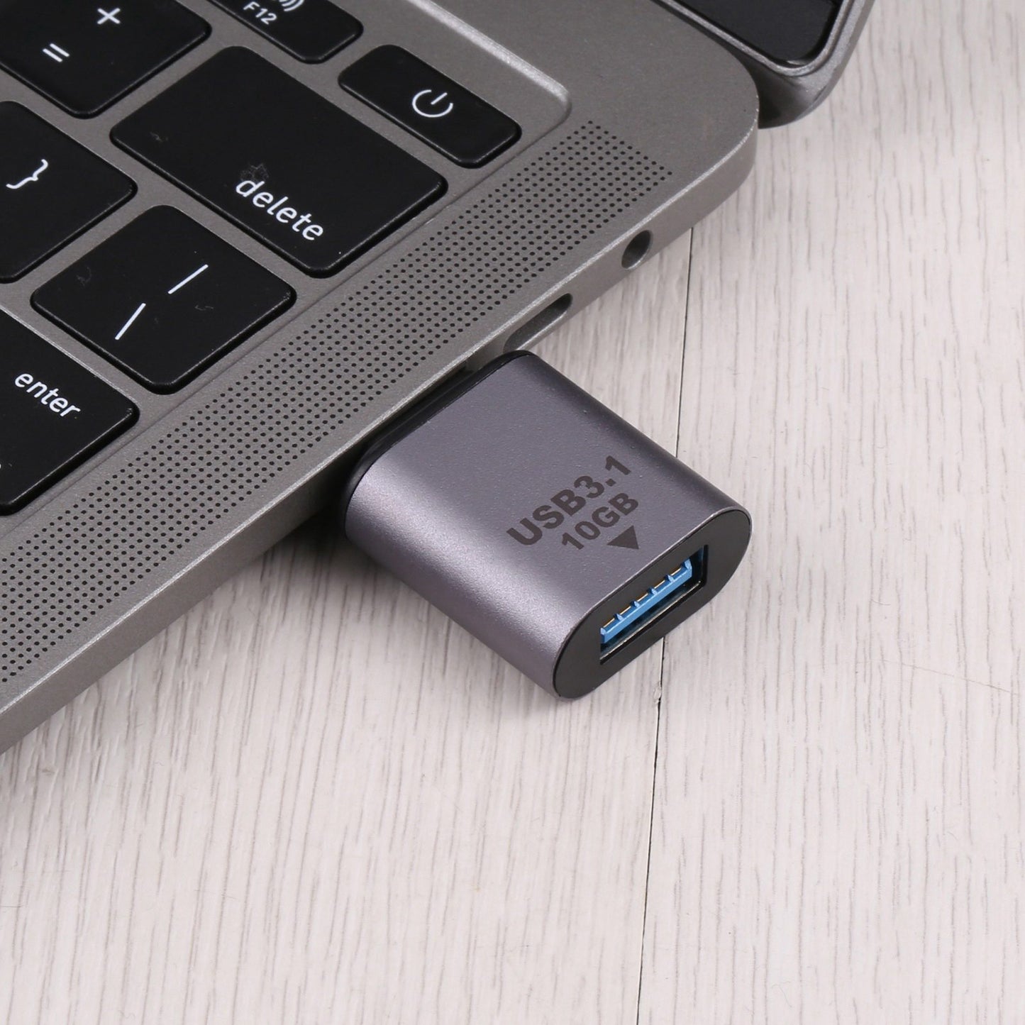 USB 3.1 Male to Female Adapter High Speed 10Gbps Data Transfer Converter Aluminum Shell Portable Connector for PC