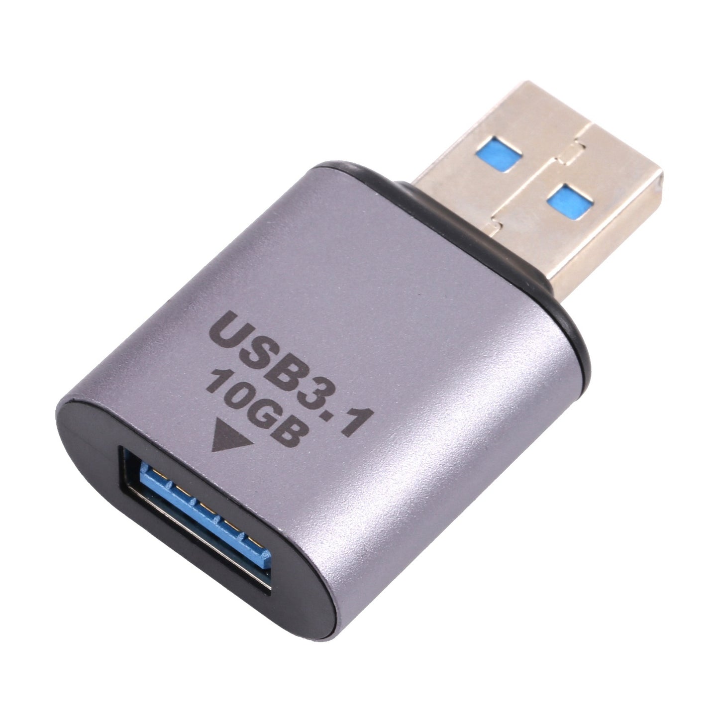 USB 3.1 Male to Female Adapter High Speed 10Gbps Data Transfer Converter Aluminum Shell Portable Connector for PC