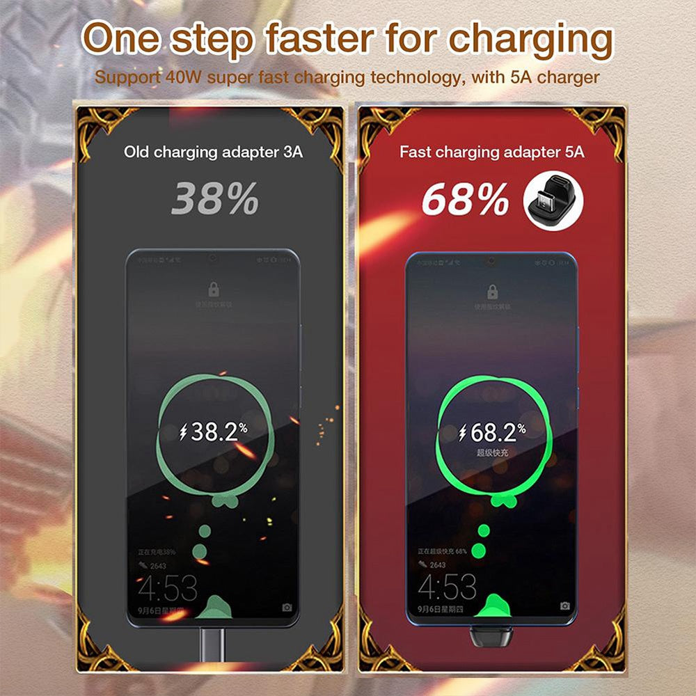U-shape Elbow Type-C Male to Female Data Transfer Fast Charging Connector USB2.0 Adapter