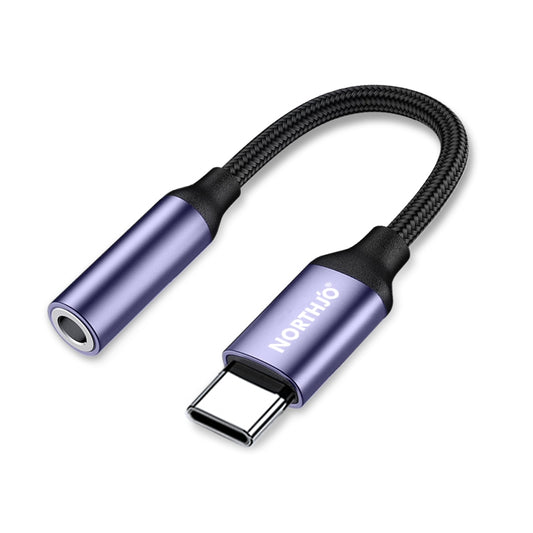 Uniqkart 12cm Type-C to 3.5mm Audio Cable DAC Digital Decoding Chip AUX Adapter Cord