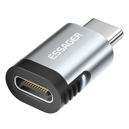 Essager Yunxiao Aluminum Alloy+TPE Type-C Magnetic Attraction Adapter Plug Connector
