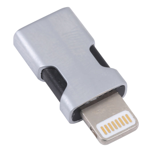 Mini 8 Pin Lightning to Type-C Audio Adapter Male to Female Converter for iPhone / iPad / iPod - Silver