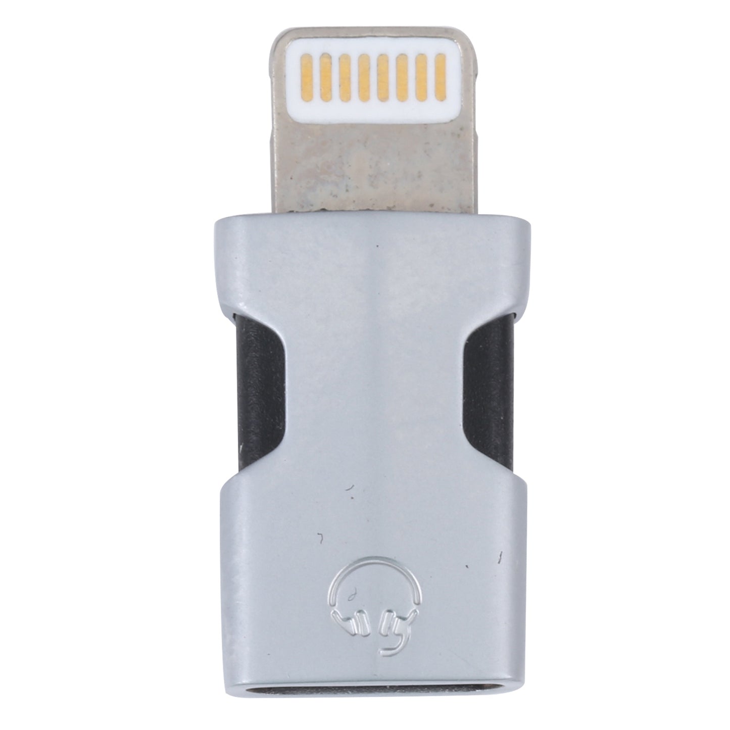 Mini 8 Pin Lightning to Type-C Audio Adapter Male to Female Converter for iPhone / iPad / iPod - Silver