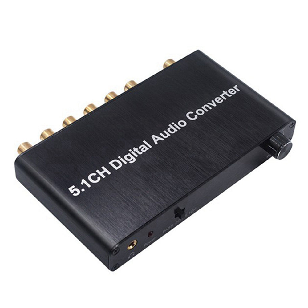 AY77 5.1CH Digital Audio Converter DTS  /  AC3 for DOLBY Decoding SPDIF Input to 5.1 Decoder