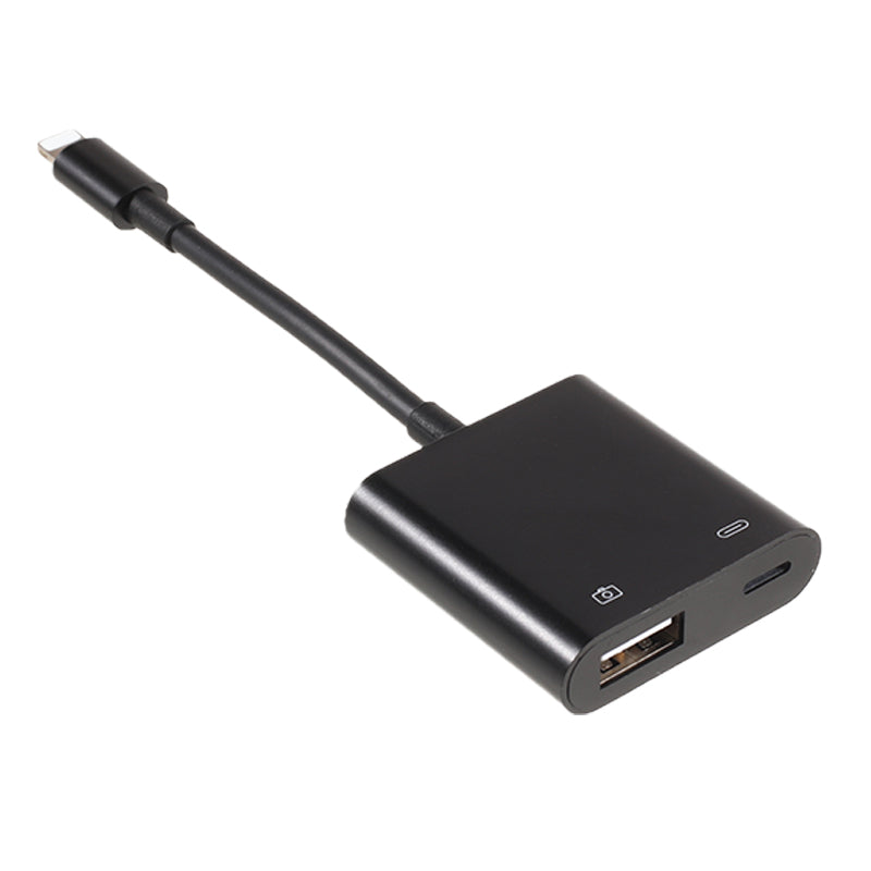 Lightning Male to USB 3.0 Female Adapter Cable USB Camera Reader Adapter