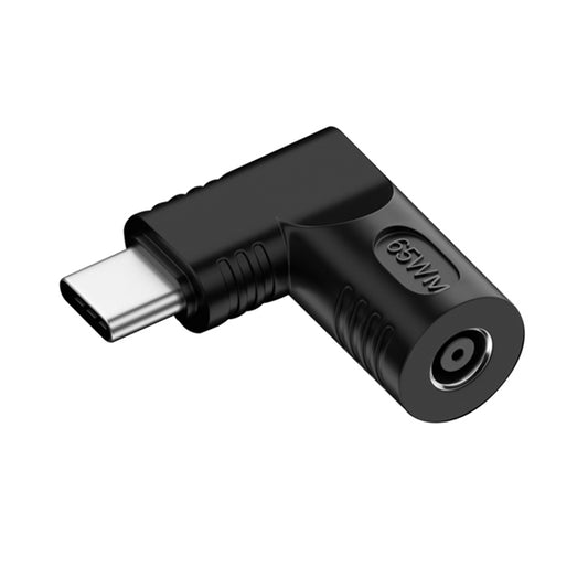 DC 4.5x0.6mm to Type C PD 65W Power Jack Connector for Mobile Phone / Tablet / Laptop Universal Charger Adapter Converter