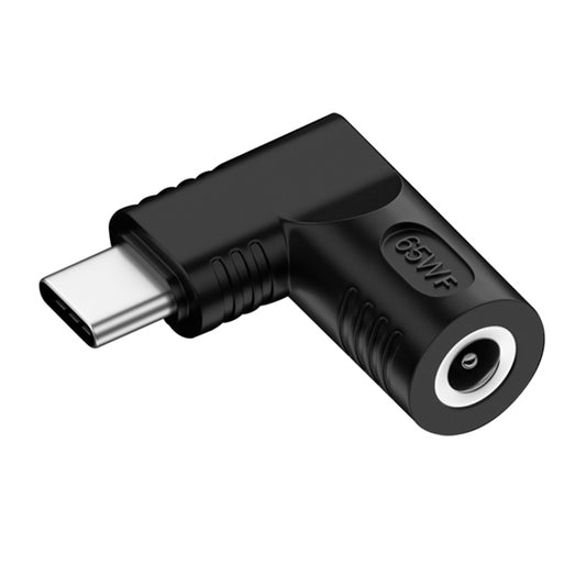 DC 5.5x2.5mm to Type C Female to Male Mini Converter PD 65W Laptop Power Supply Charger Adapter