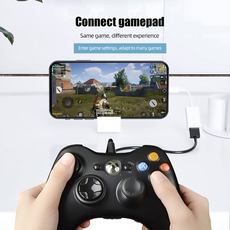 Lightning to USB3.0 500mA High Current OTG Adapter for U Disk / Headphone / Mouse / Camera