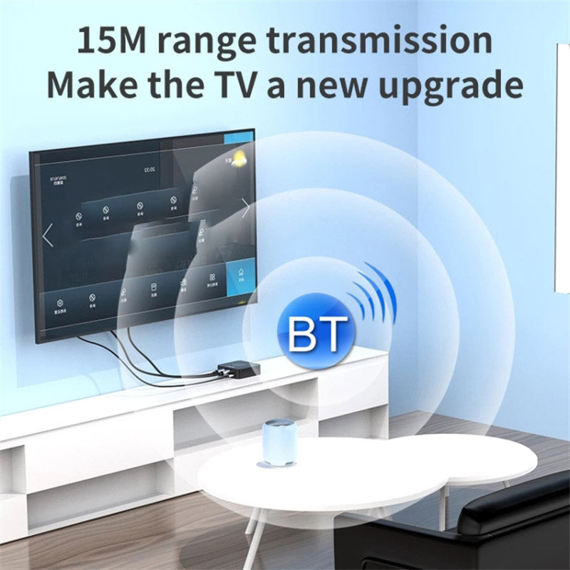 BT-21 NFC Bluetooth Receiver Transmitter 3.5mm AUX Jack RCA Wireless Adapter for Car Audio Speaker