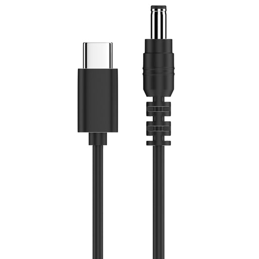 USB-C to DC Power Cable 9V 5.5 x 2.1mm PVC Power Cord Adapter for Routers, Cameras, TV Box, Desk Lamps