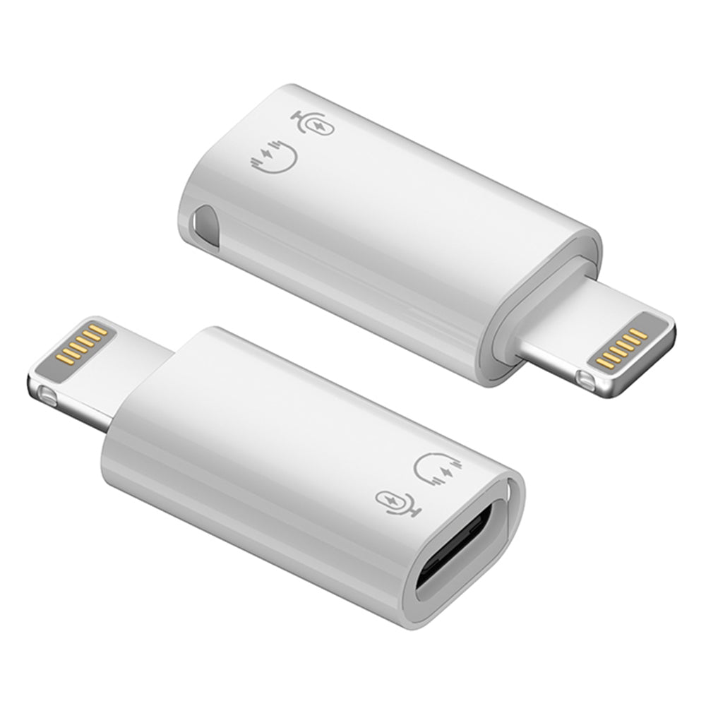 8 Pin Lightning Male to USB 3.1 Type-C Female Converter Aluminum Alloy OTG Adapter