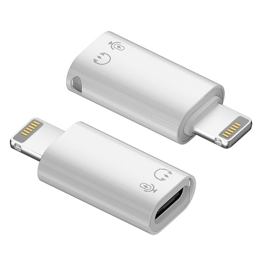 8 Pin Lightning Male to USB 3.1 Type-C Female Converter Aluminum Alloy OTG Adapter