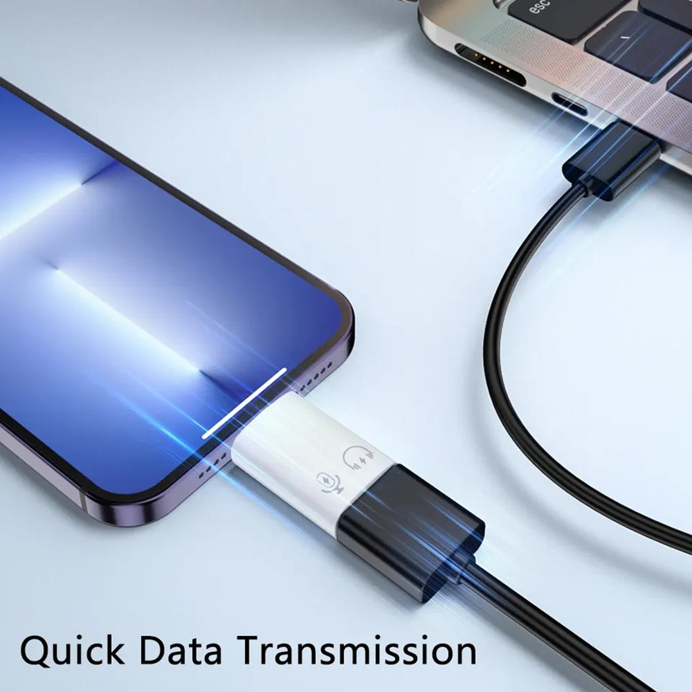 8 Pin Lightning Male to USB 3.0 Female Converter Data Transmission Aluminum Alloy OTG Adapter