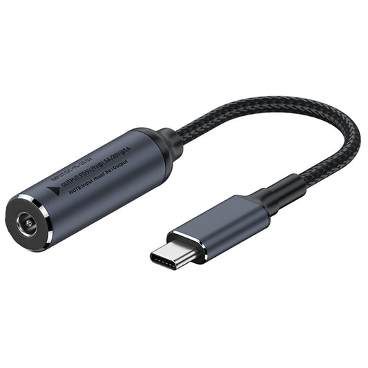 DC 3.5x1.35mm to Type-C Male PD 100W Charging Cable Laptop Power Plug Cord Replacement