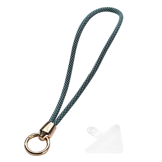 Uniqkart Cell Phone Lanyard Nylon Phone Tether Safety Strap Smartphone Wrist Strap with Key Chain Holder / Patch, Short Style - 11