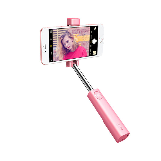 Divi Wireless Bluetooth Selfie Stick Mini Self Timer - Pink