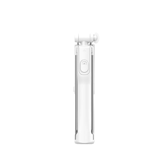 Divi Wireless Bluetooth Selfie Stick Mini Self Timer with Tripod and LED Light - White